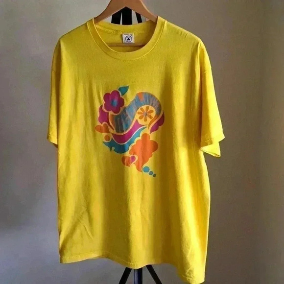 T SHIRT HIPPIE REVOLUTION BY DELTA UNISEX - Picture 2 of 5